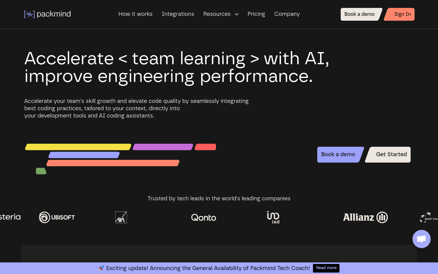 Packmind：AI 驱动的工程性能工具