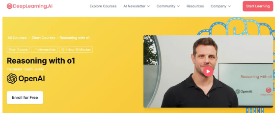 OpenAI 和 Andrew Ng 提供关于 o1 模型的免费课程