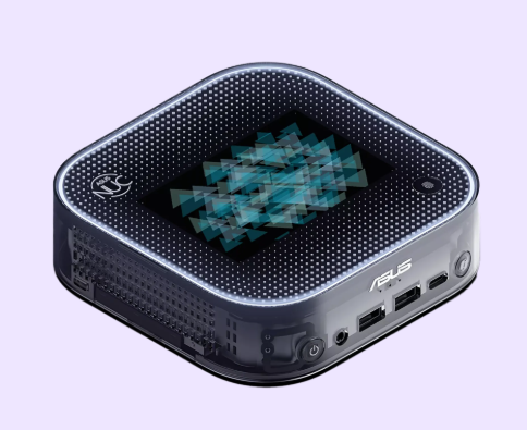 华硕发布 NUC AI Mini PC，配备彩色电子墨水显示屏