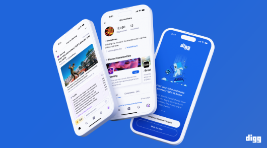 Digg以抗AI平台重新亮相,聚焦人类创作者