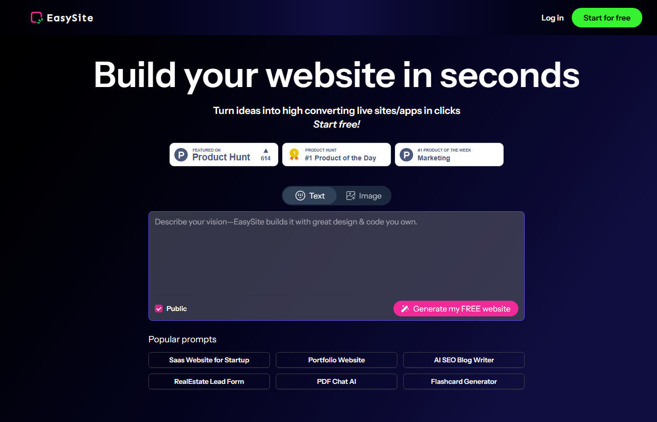 EasySite AI Website Builder
