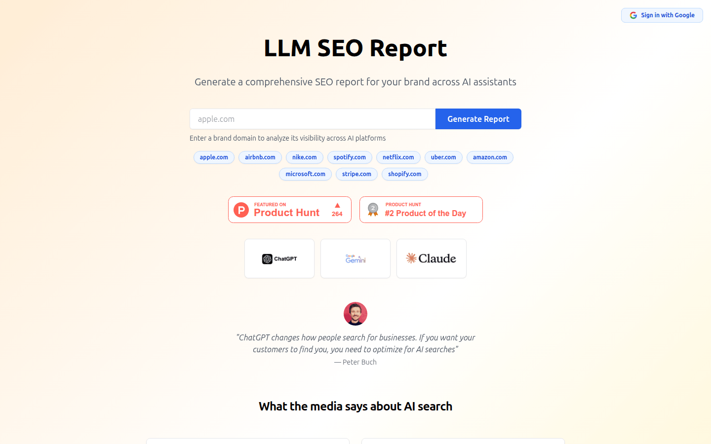 LLM SEO Report