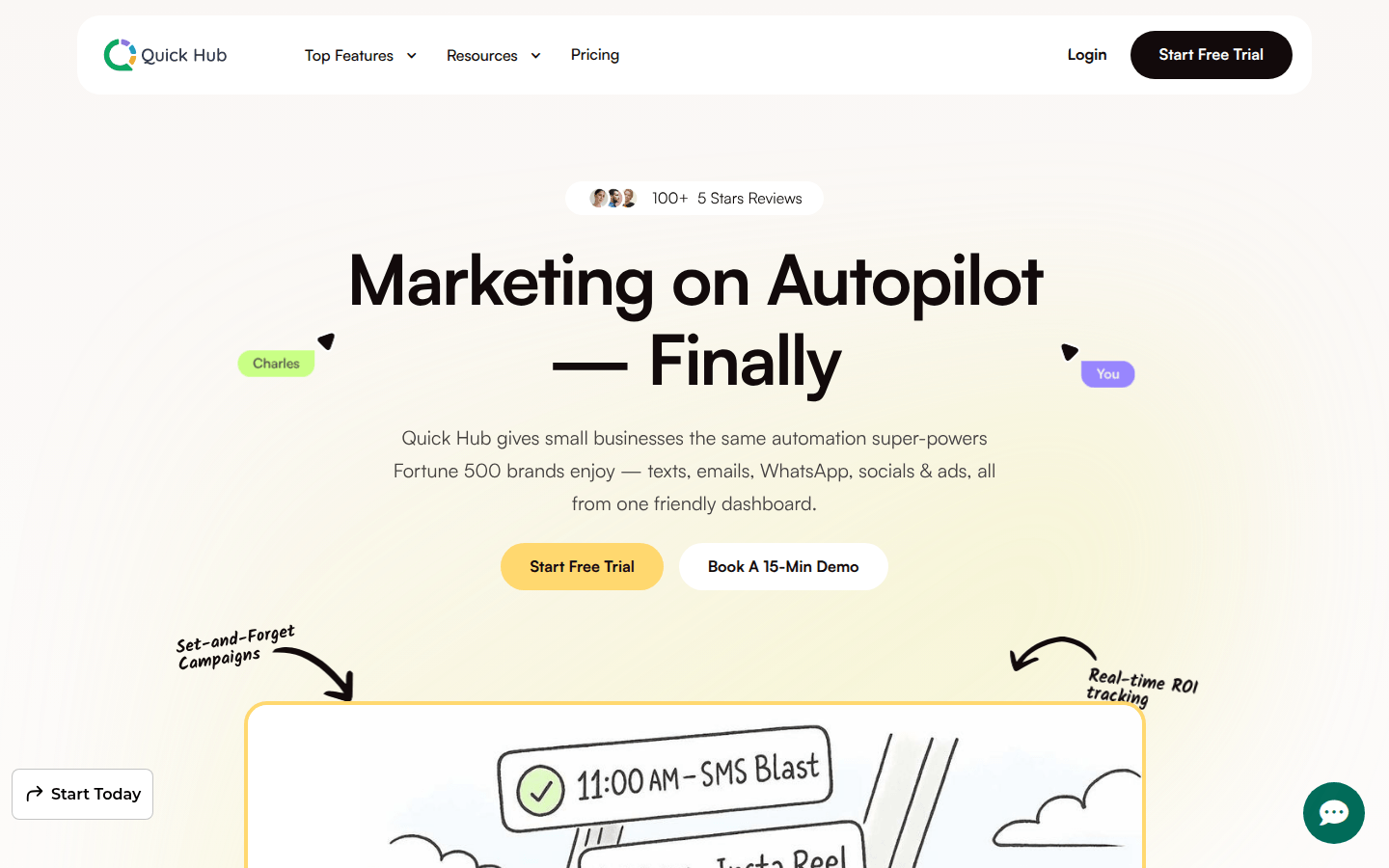 Quick Hub: AI-Powered Marketing Automation for Small Businesses