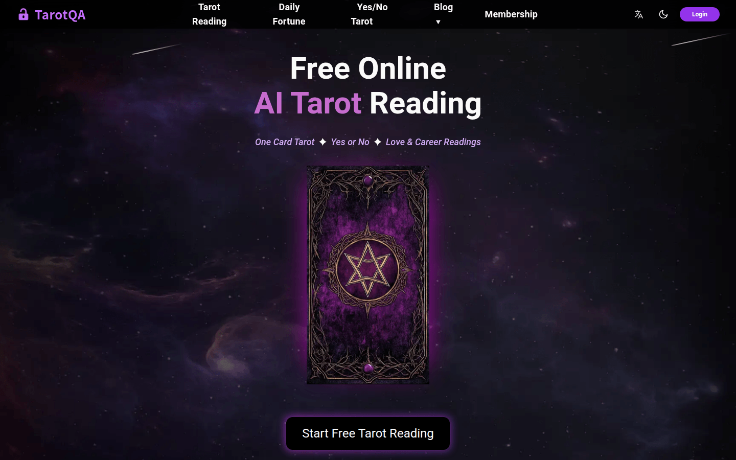 TarotQA - AI-Powered Tarot Reading Service