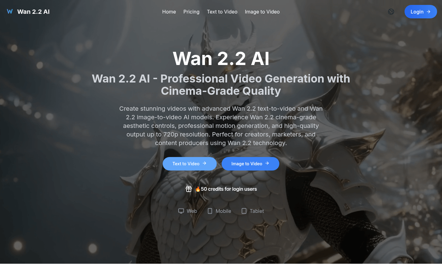 Wan 2.2 AI: Professional Video Generation Platform