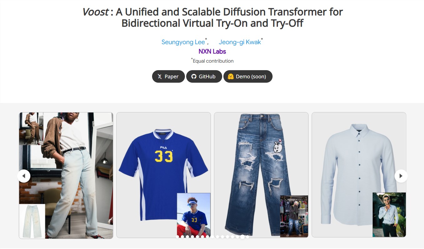 Voost: Virtual Try-On Breakthrough with Fabric Realism