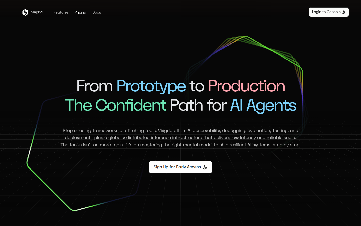 Vivgrid AI Agent Infrastructure Platform