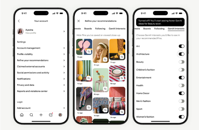 Pinterest Introduces AI Content Controls Amid User Concerns