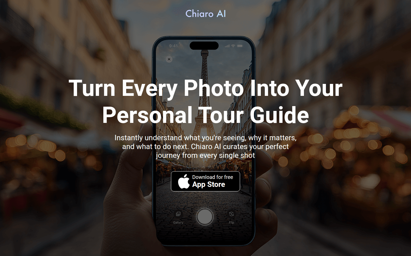 Chiaro AI：您的智能旅行伴侣