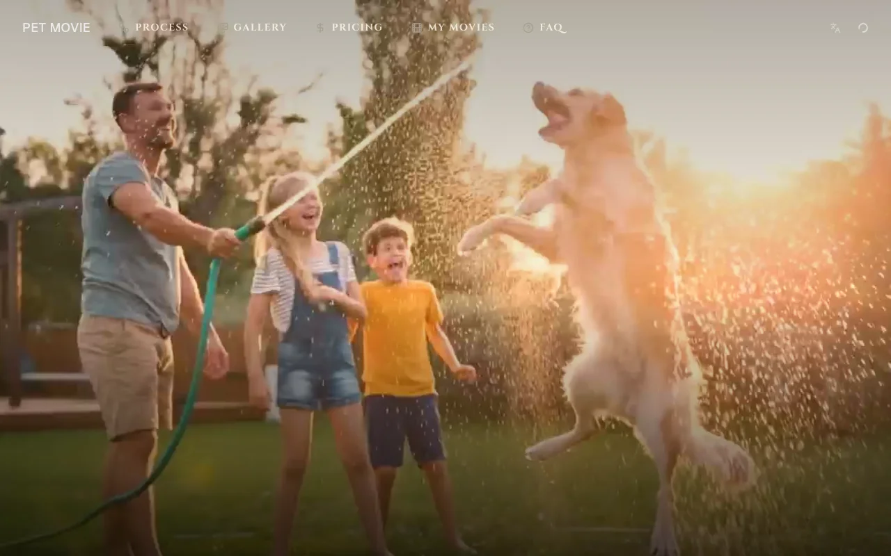 用AI将爱宠照片变成惊艳电影