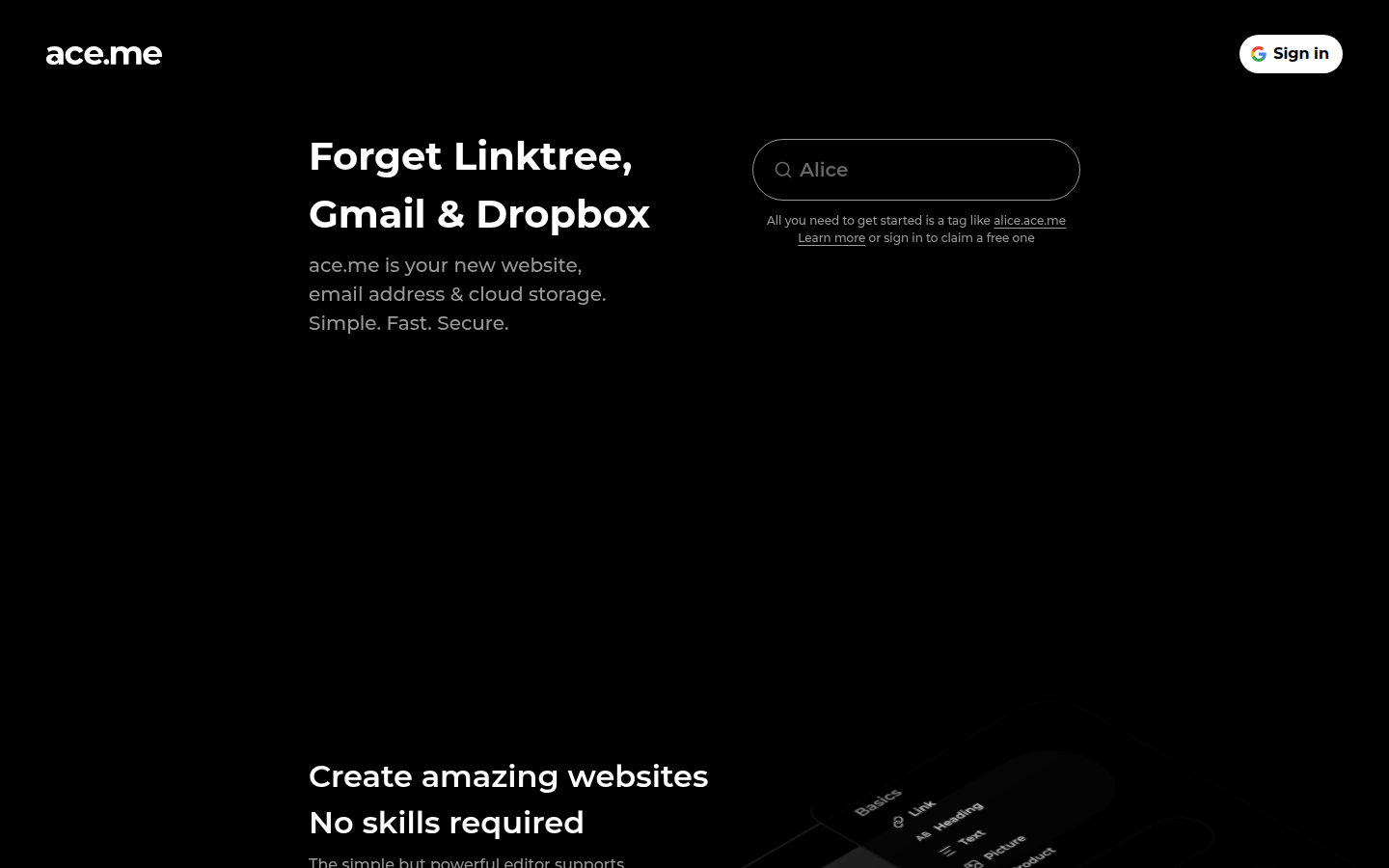 ace.me: Your All-in-One Digital Hub