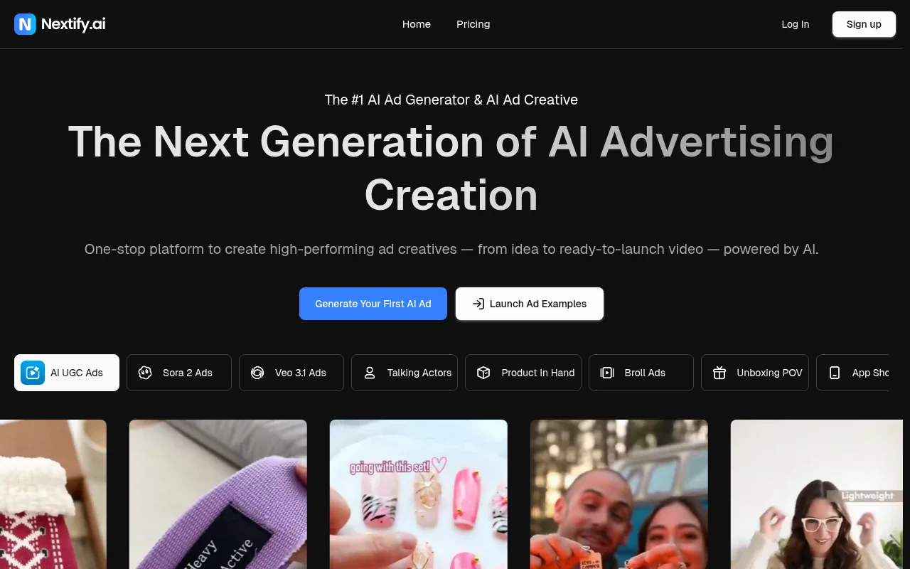 Nextify.ai: Your AI-Powered Ad Creation Sidekick