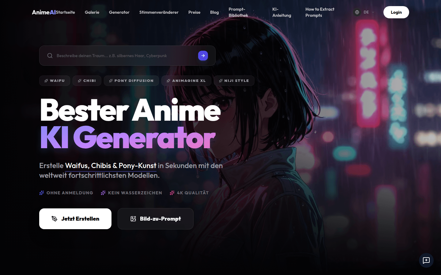 AnimeAI: Your Instant Anime Art Generator