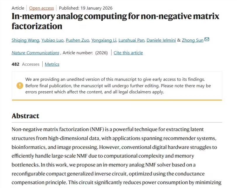 Peking University's Chip Breakthrough Slashes AI Power Needs Dramatically
