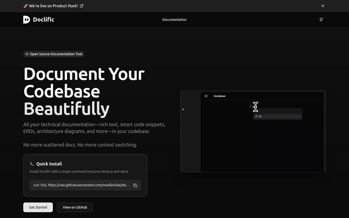 Doclific：您的AI驱动文档助手