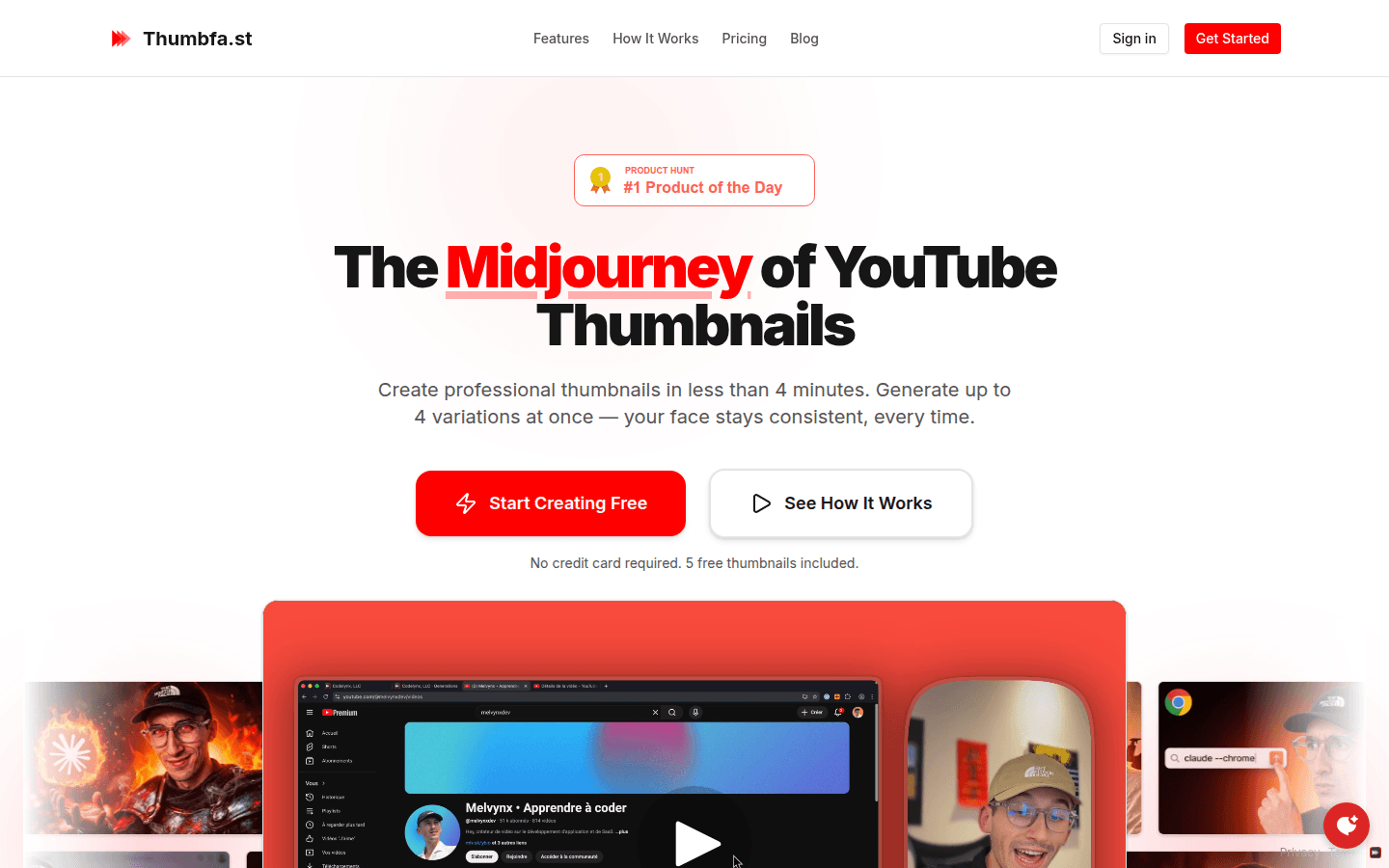 Thumbfa.st: Your AI-Powered Shortcut to Stunning YouTube Thumbnails