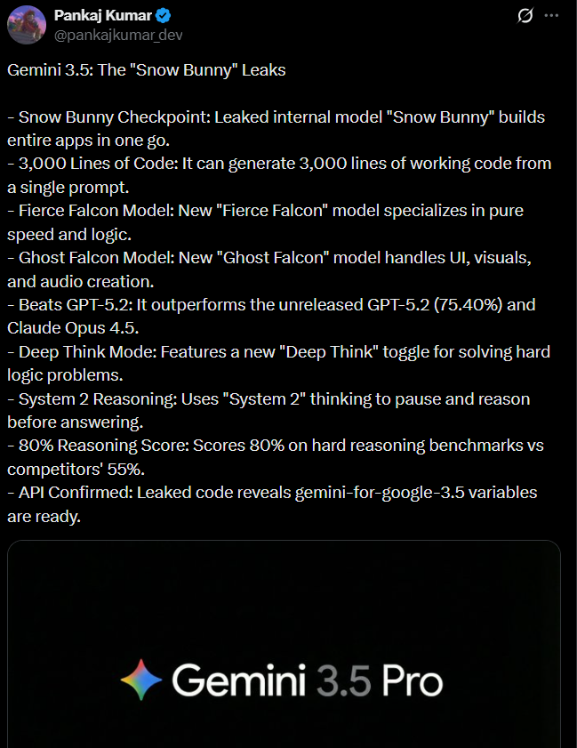 谷歌Gemini AI泄露揭示改变游戏规则的编程能力