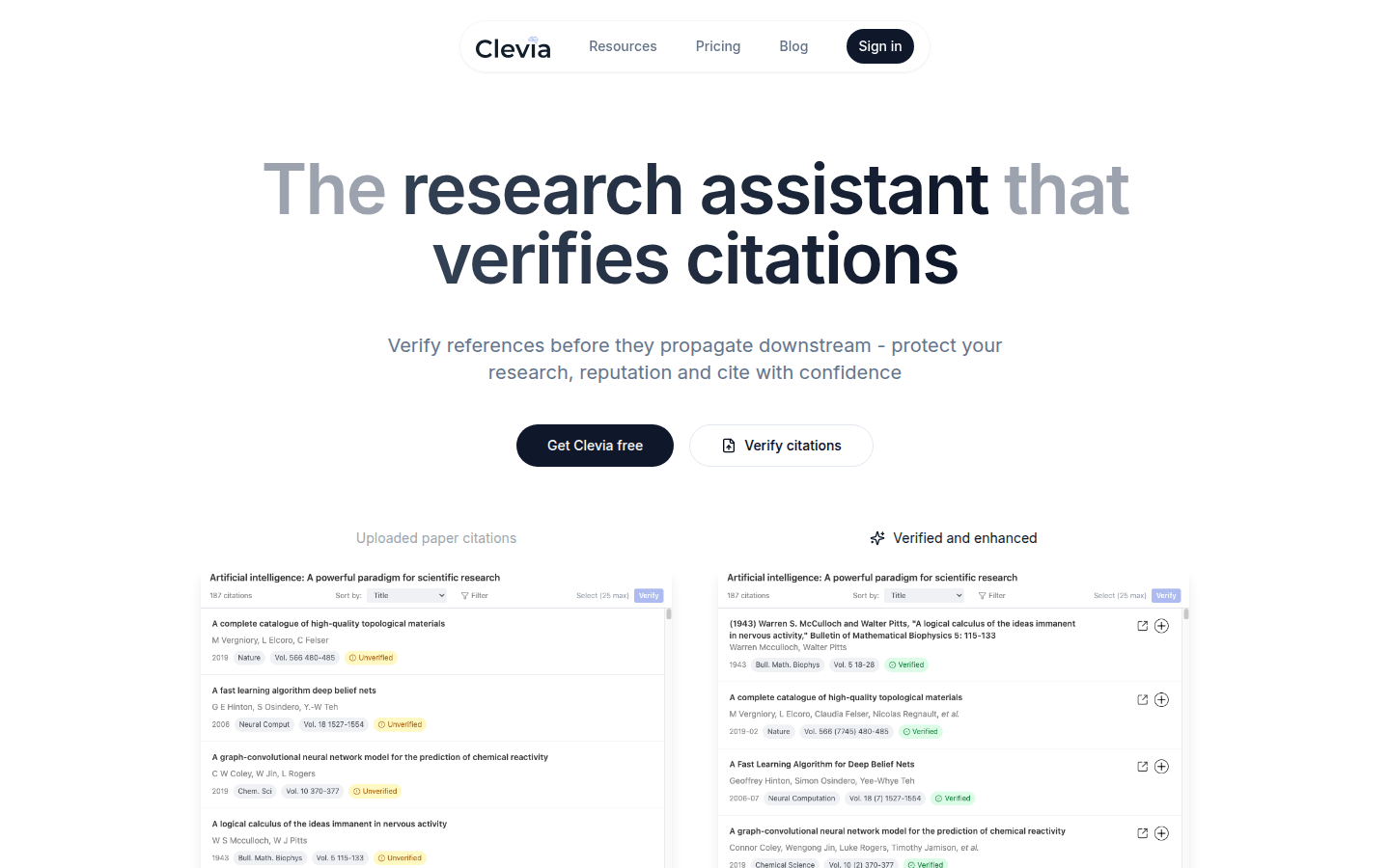 Clevia：您的人工智能研究助手