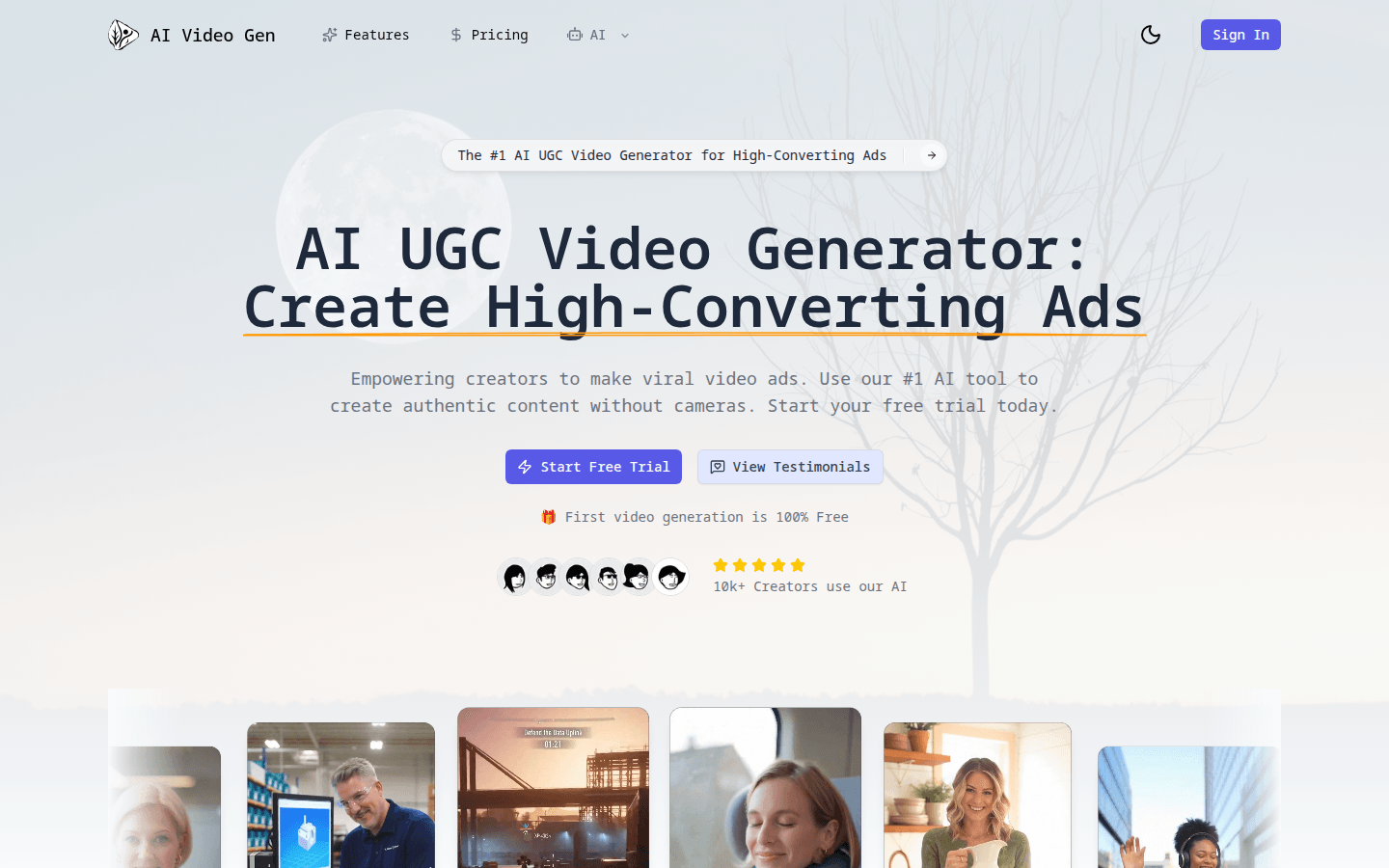Transform Your Marketing with AI-Generated Video Ads