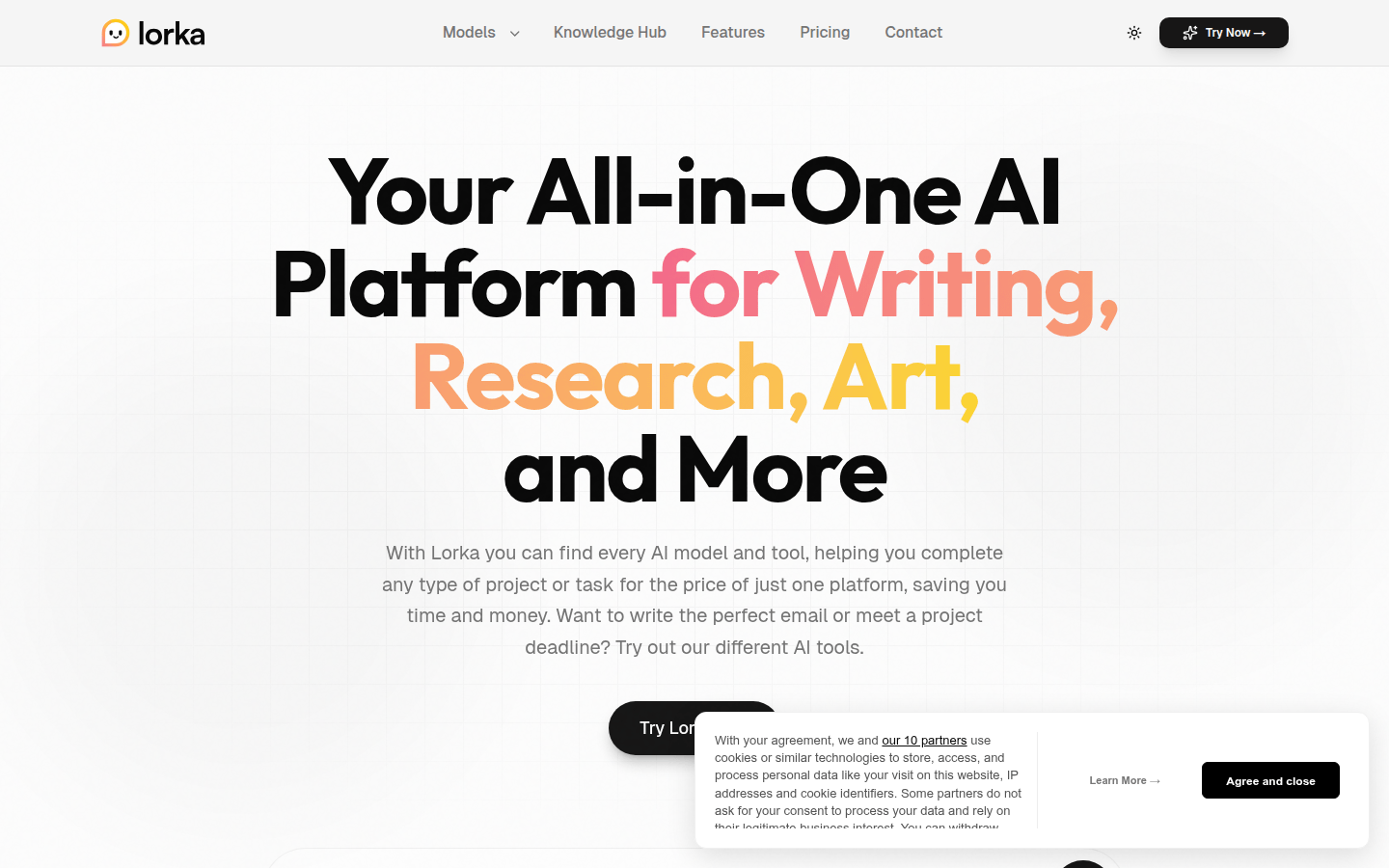 Lorka AI: Your All-in-One AI Powerhouse