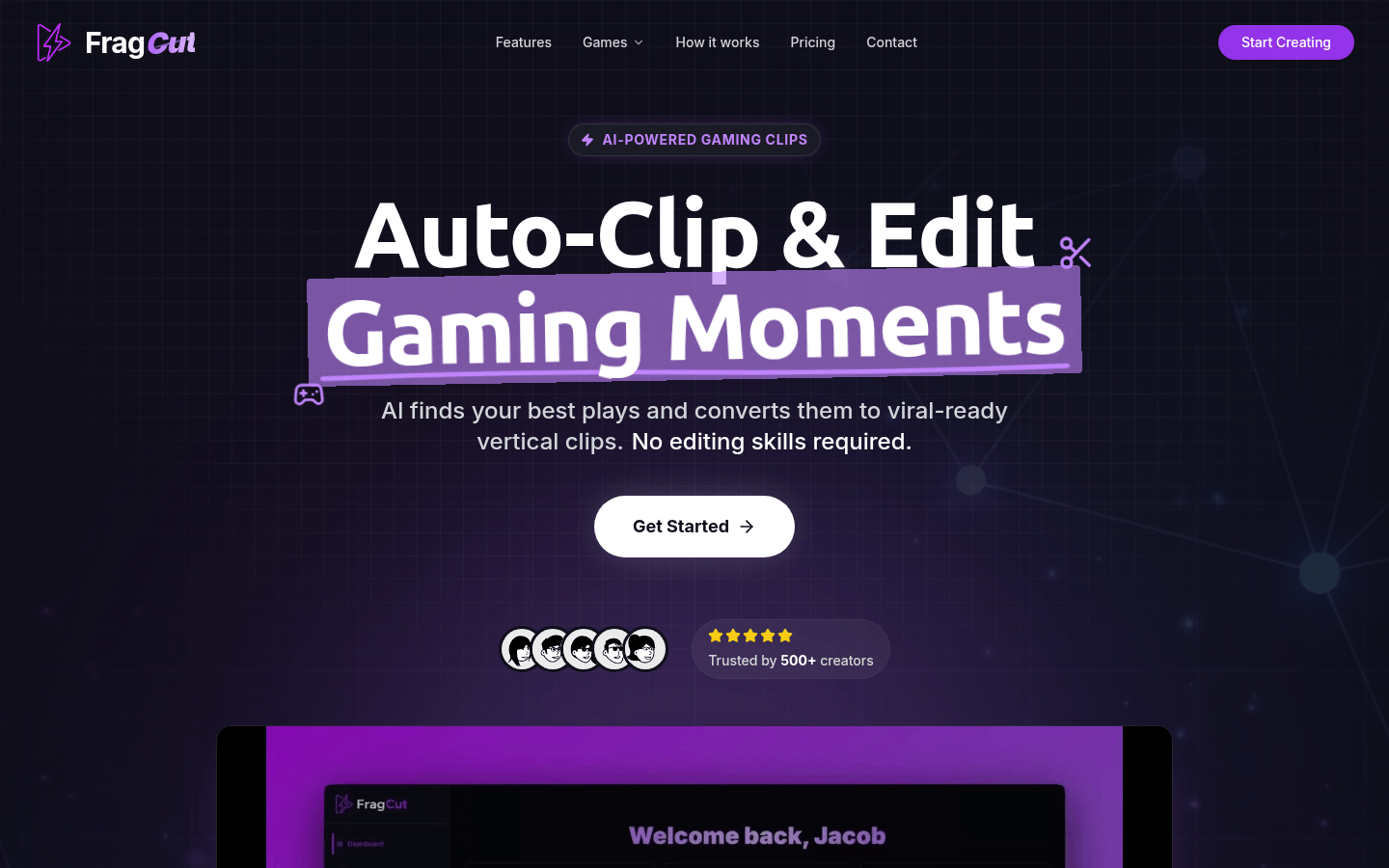 FragCut:AI驱动的游戏精彩瞬间轻松制作