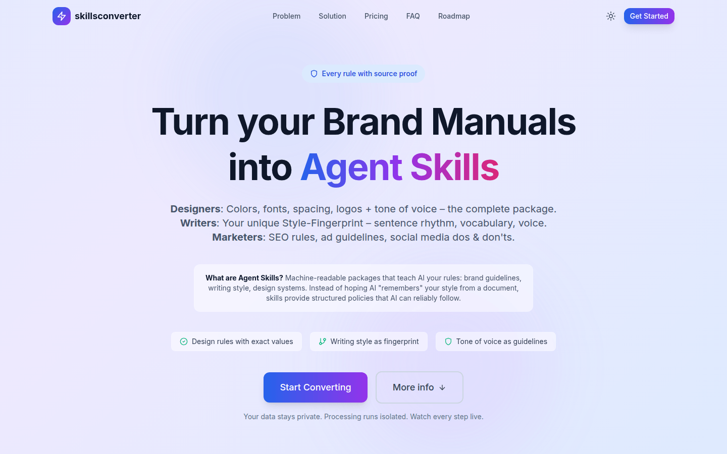 将您的品牌指南转化为AI技能