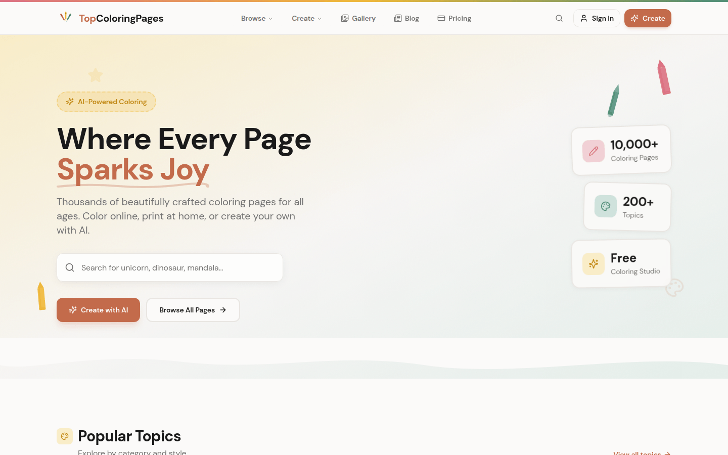 Spark Creativity with AI-Powered Coloring Pages