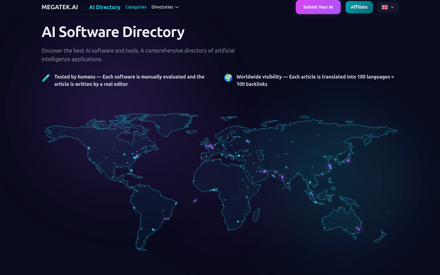 MEGATEK.AI: Your Gateway to AI Tools and Software
