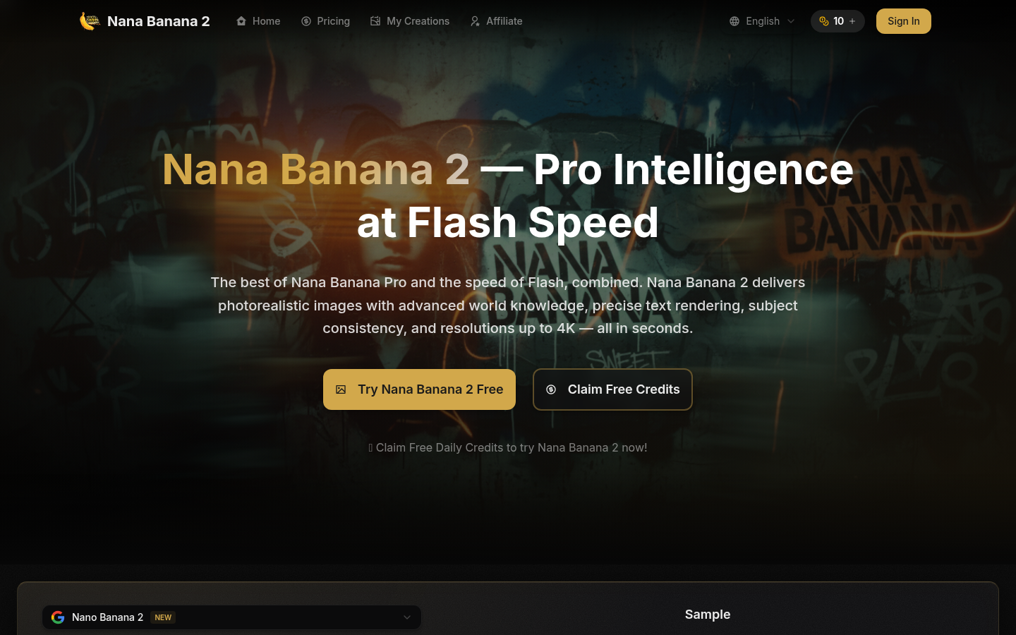 Nana Banana 2：你的AI创意助手