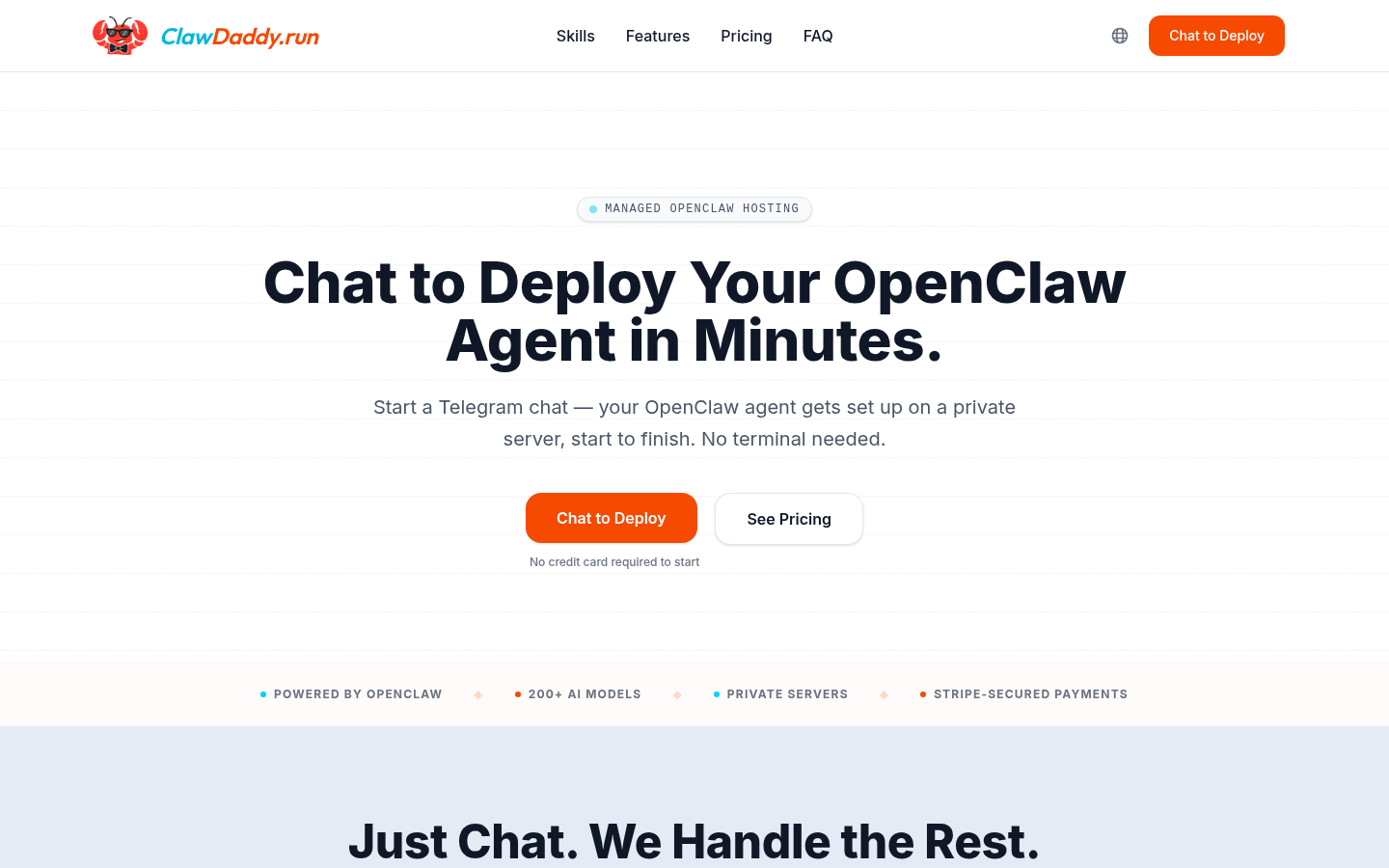 ClawDaddy: Effortless OpenClaw Hosting with AI Smarts