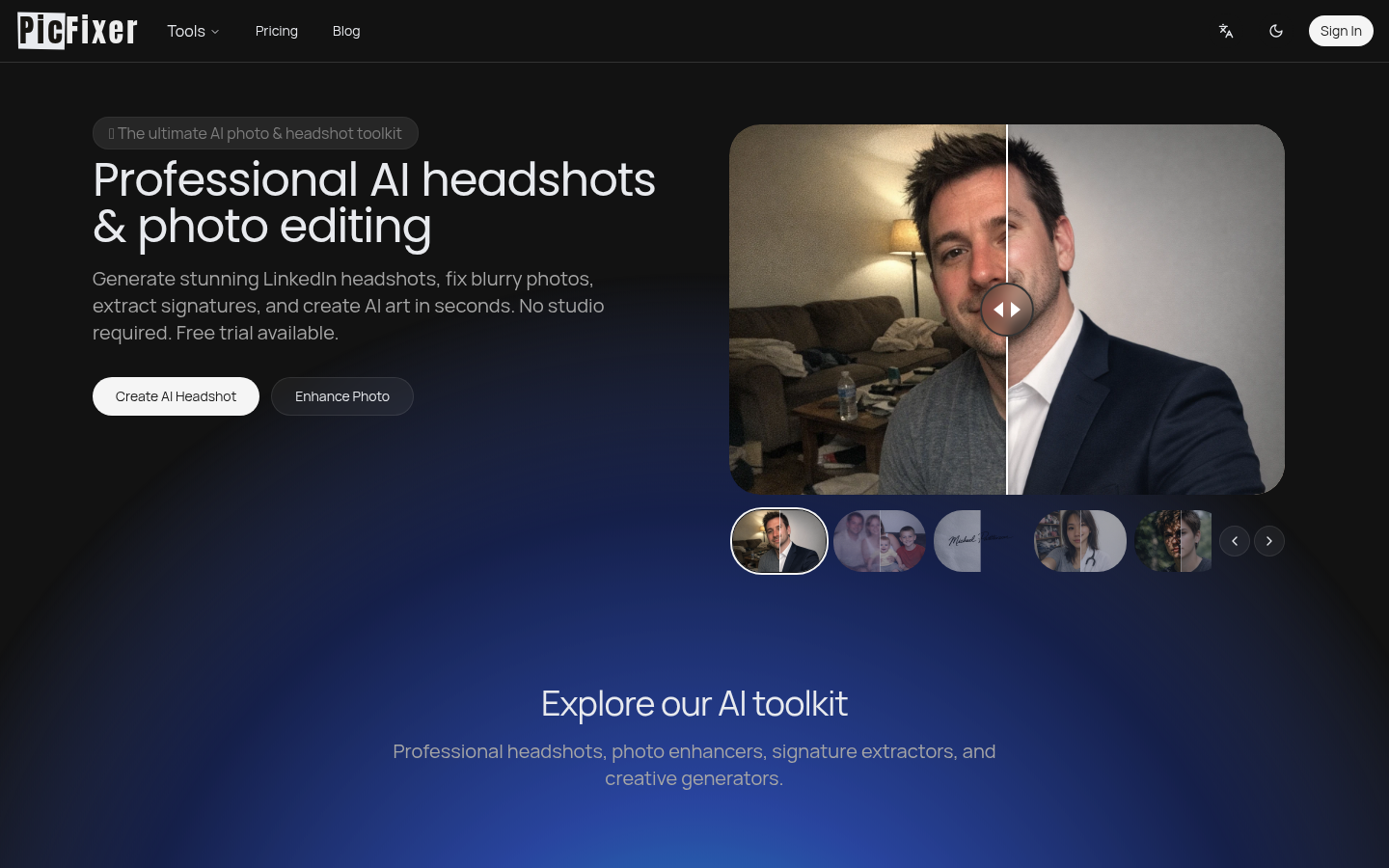 PicFixer: Your AI-Powered Photo Editing Sidekick