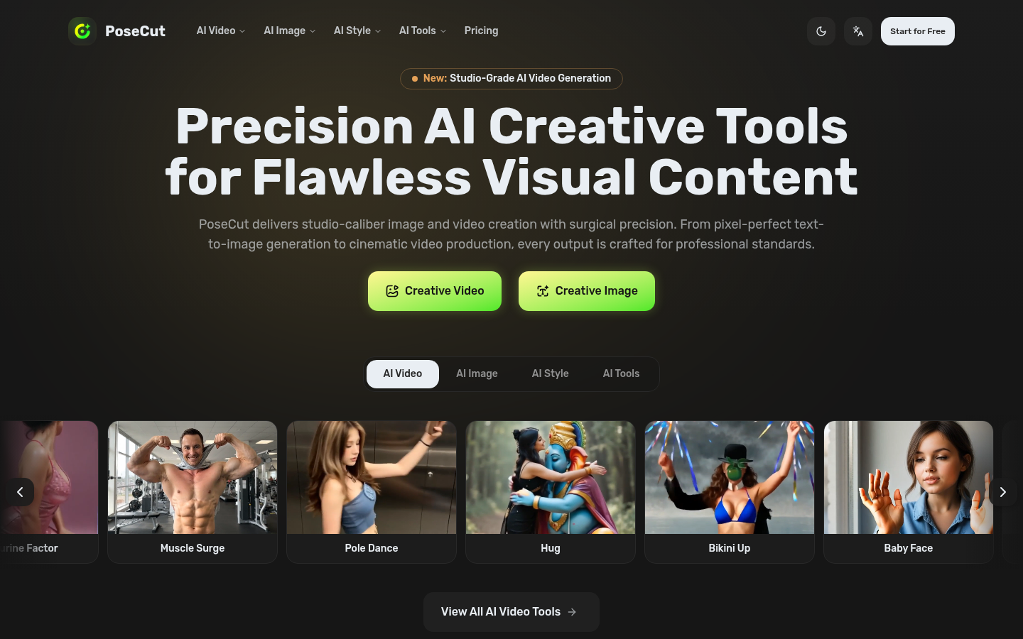 PoseCut：AI驱动的创意套件，打造惊艳视觉效果