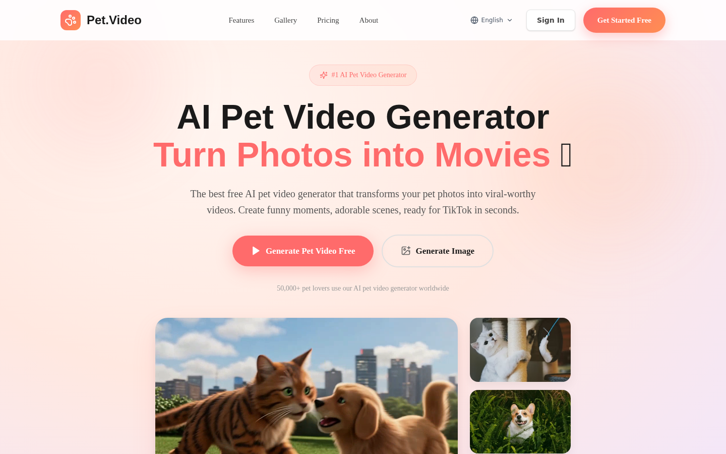 Turn Pet Photos into Playful Videos with AI Magic