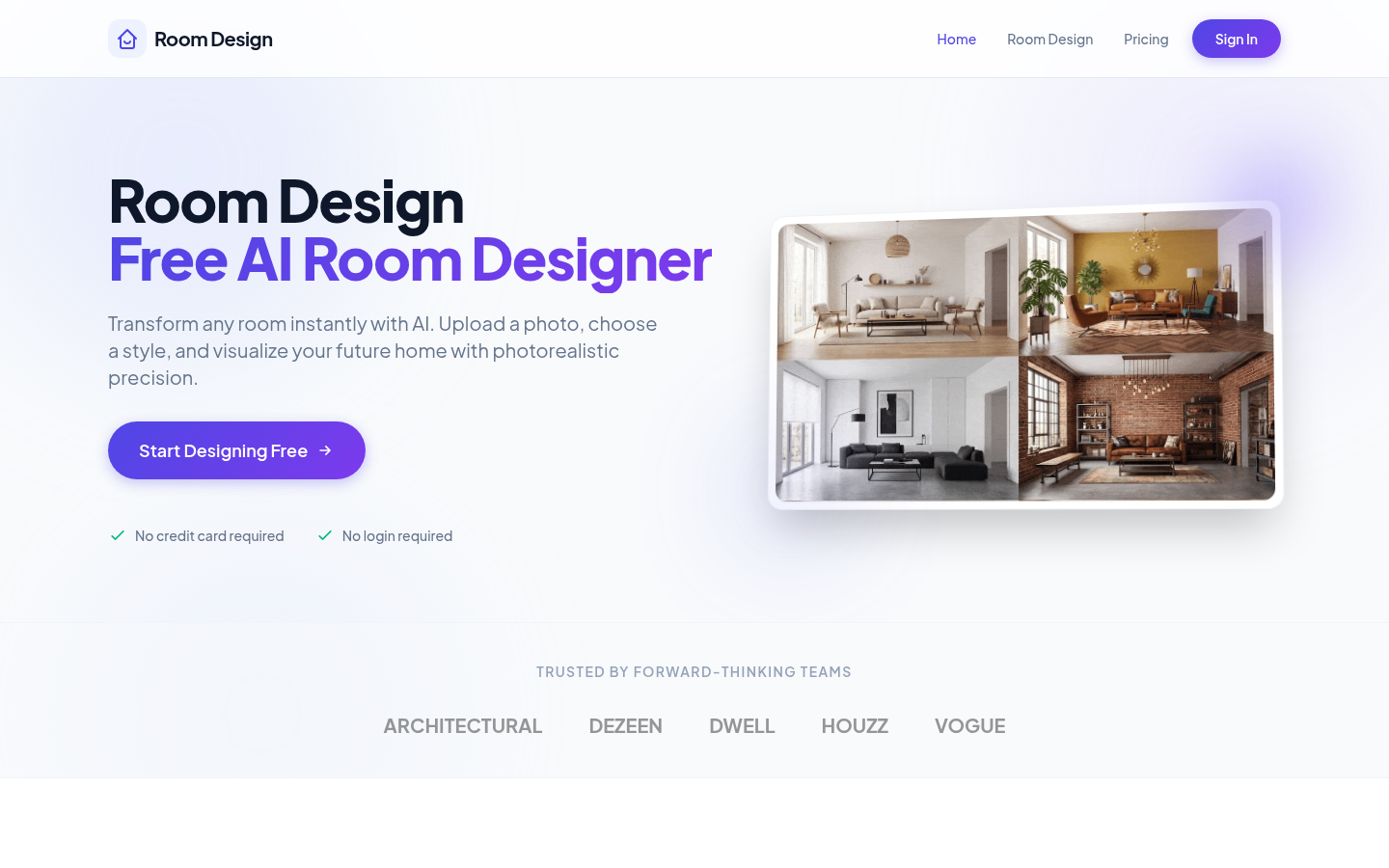 Transform Your Space Instantly with AI Room Design