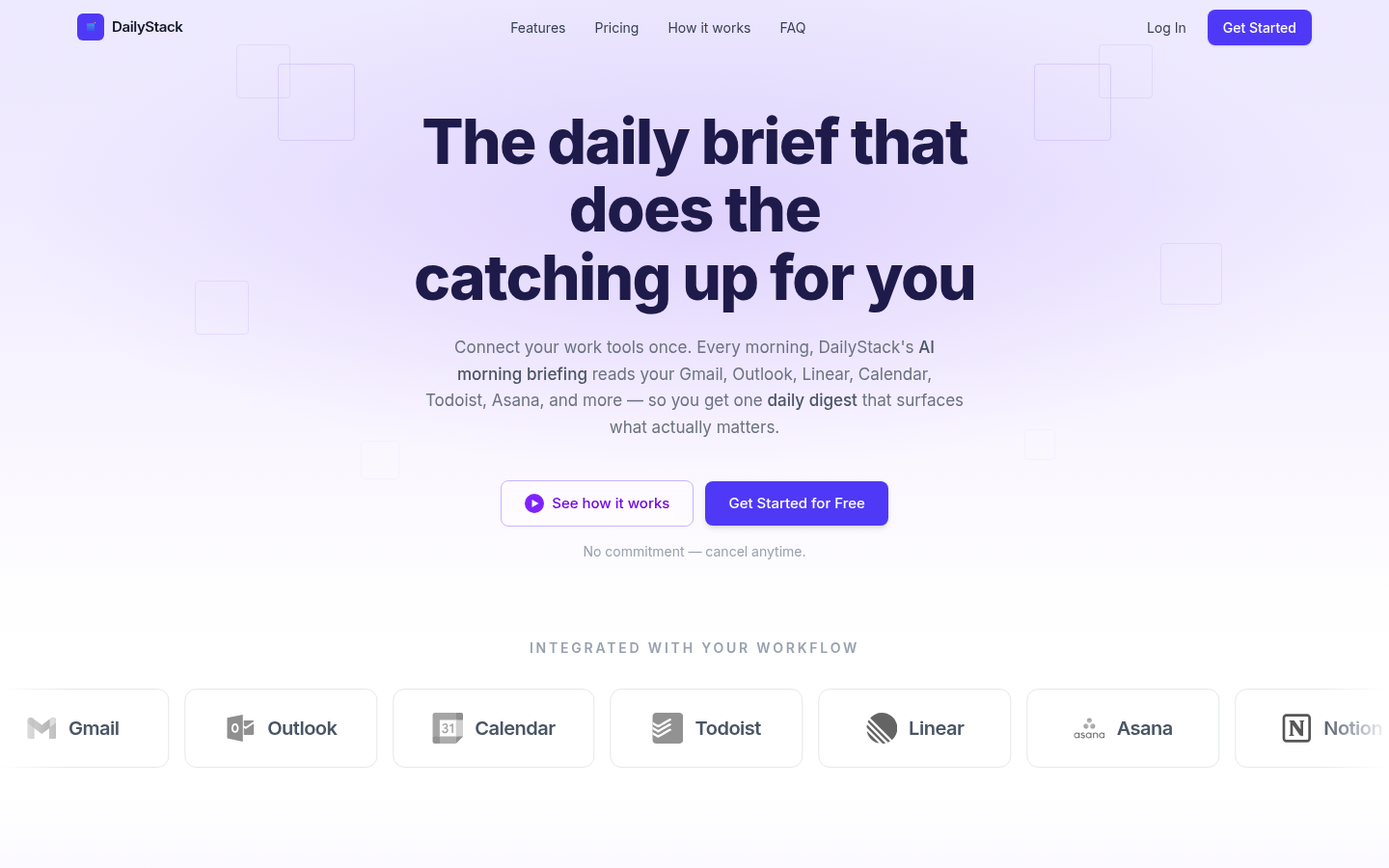 DailyStack: Your AI-Powered Workday Sidekick
