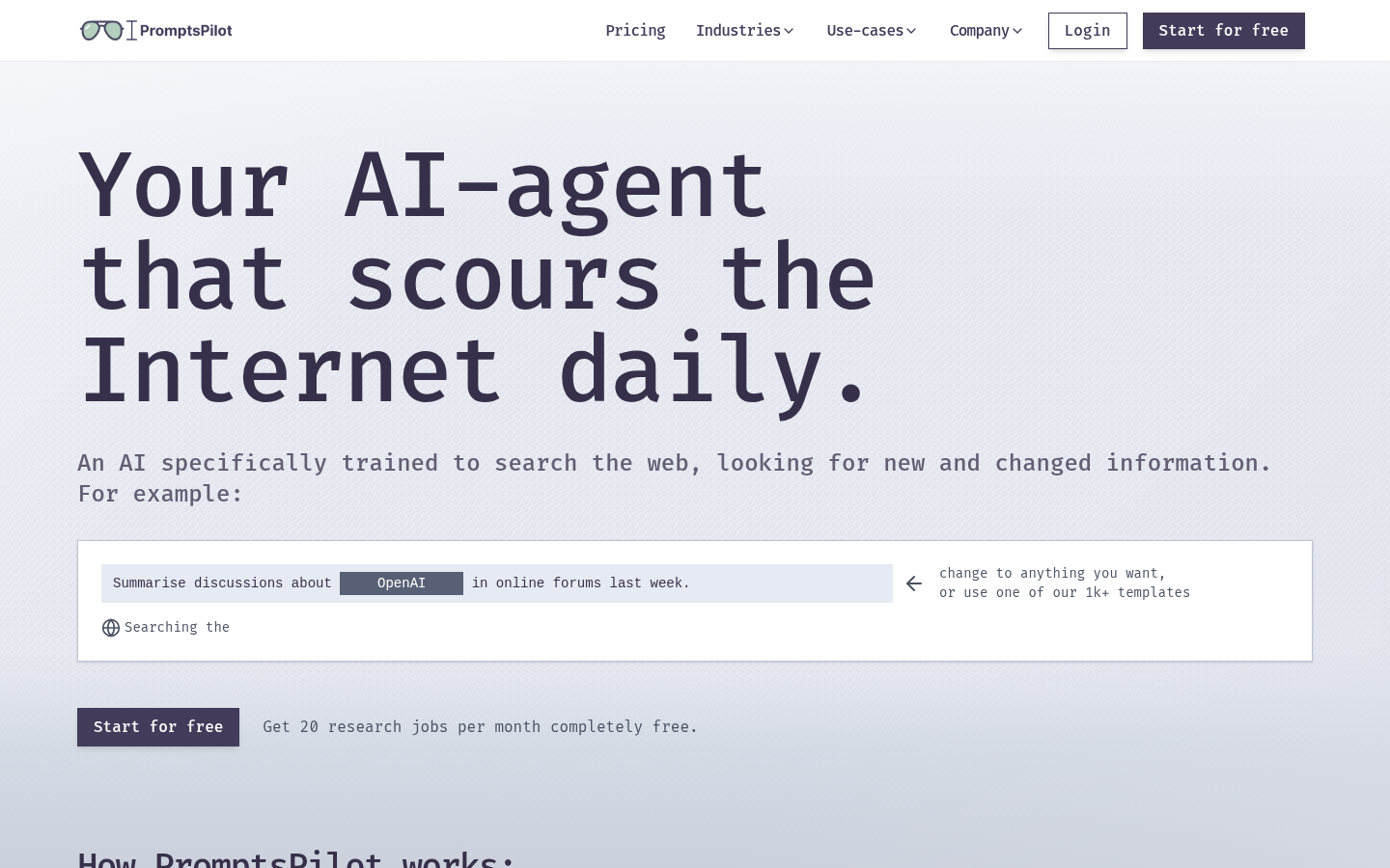 PromptsPilot: Your AI-Powered Market Research Co-Pilot
