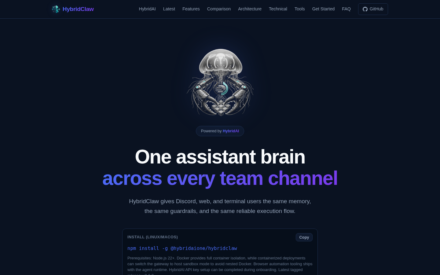 HybridClaw: Your Secure AI Workflow Companion