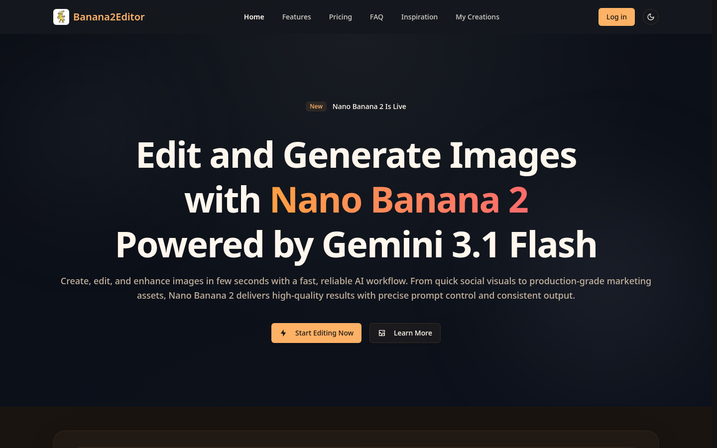 Nano Banana 2: Lightning-Fast AI Image Editing