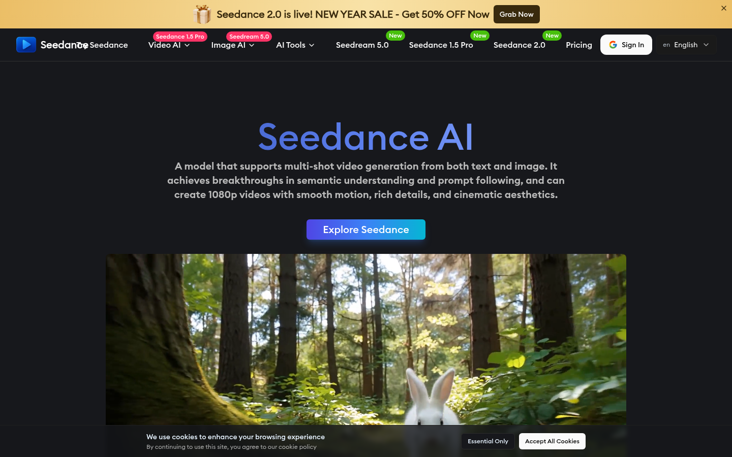 Seedance 2.0：一键将文本转化为电影级视频