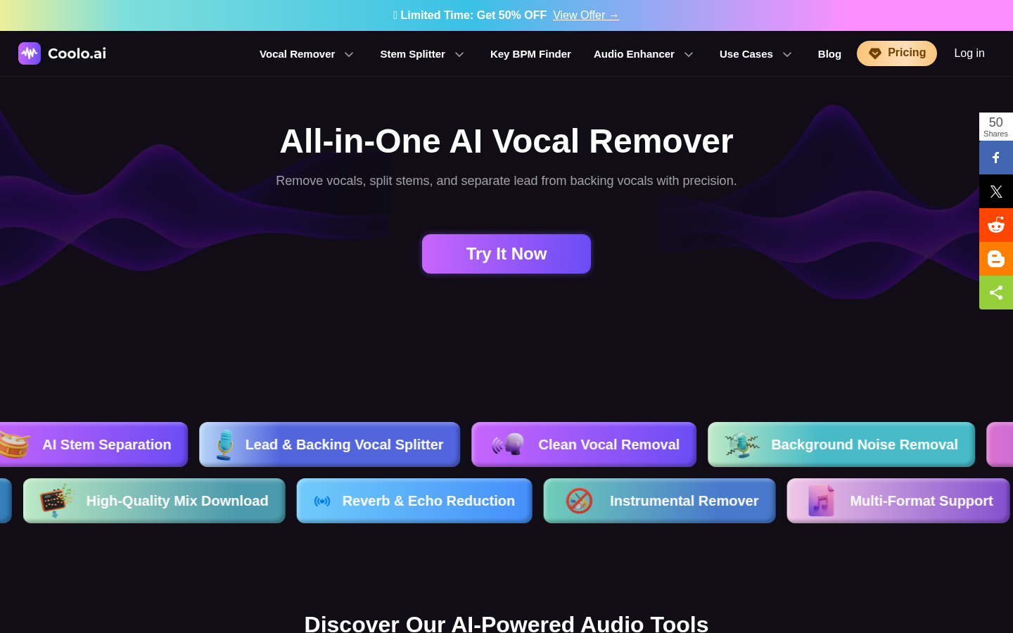 Coolo AI: Your Free AI-Powered Music Editing Sidekick