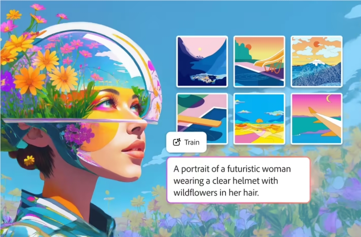 Adobe Firefly现可让您训练专属AI艺术风格