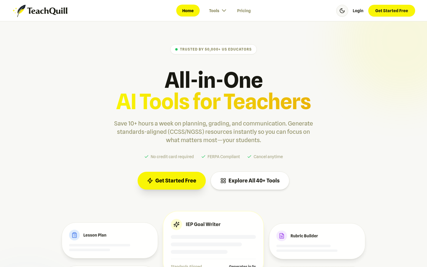 TeachQuill:让教育工作者重获周末的AI教学助手