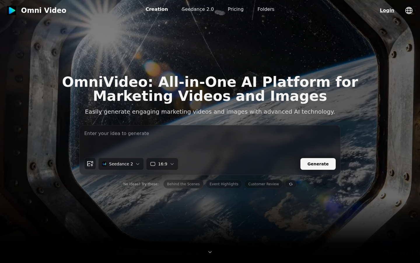 Omni Video: AI-Powered Video Creation for Everyone