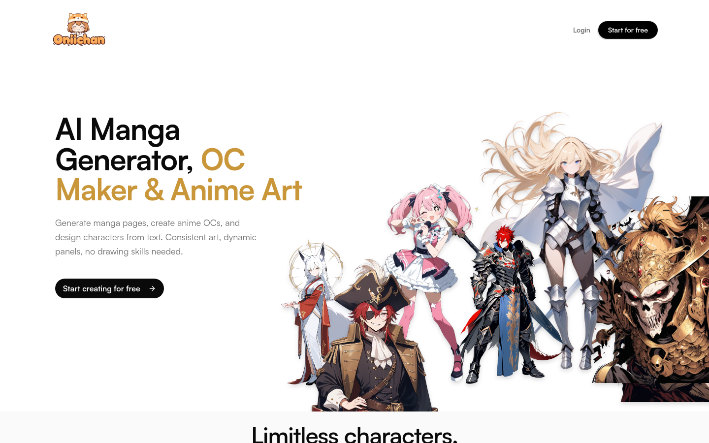 Oniichan: Your AI-Powered Comic Creation Sidekick