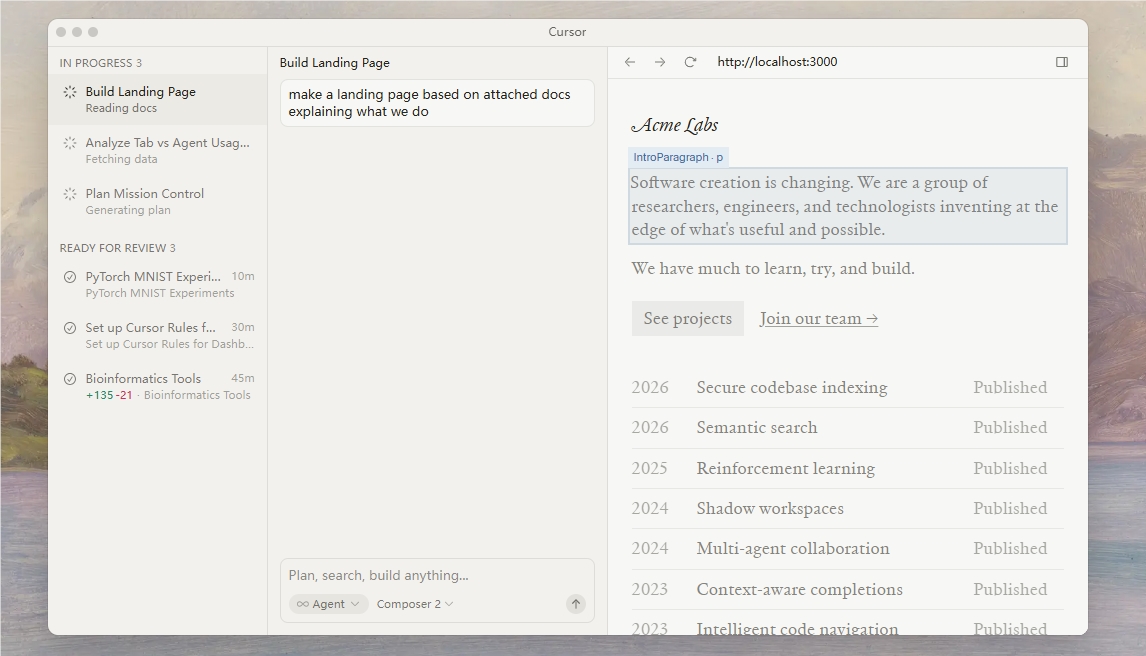 Cursor 3 开启AI辅助编程的新纪元