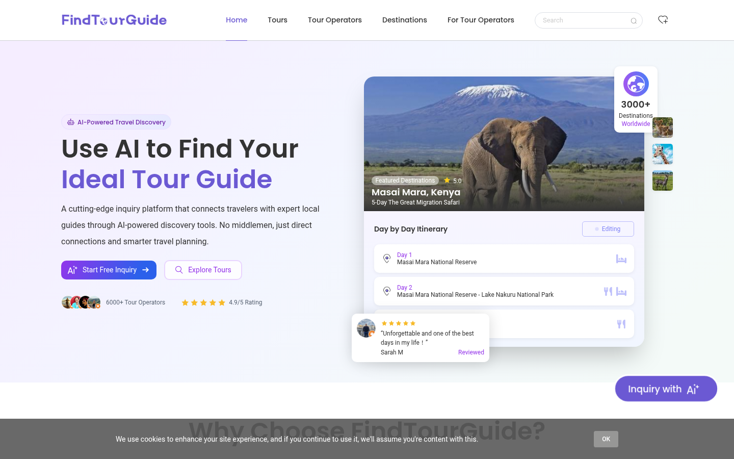 FindTourGuide: Your Smart Travel Companion
