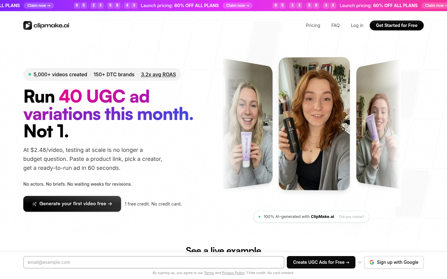 ClipMake.ai: Your AI-Powered Shortcut to Stellar UGC Videos