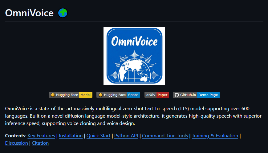 小米OmniVoice：多语言语音合成的颠覆者