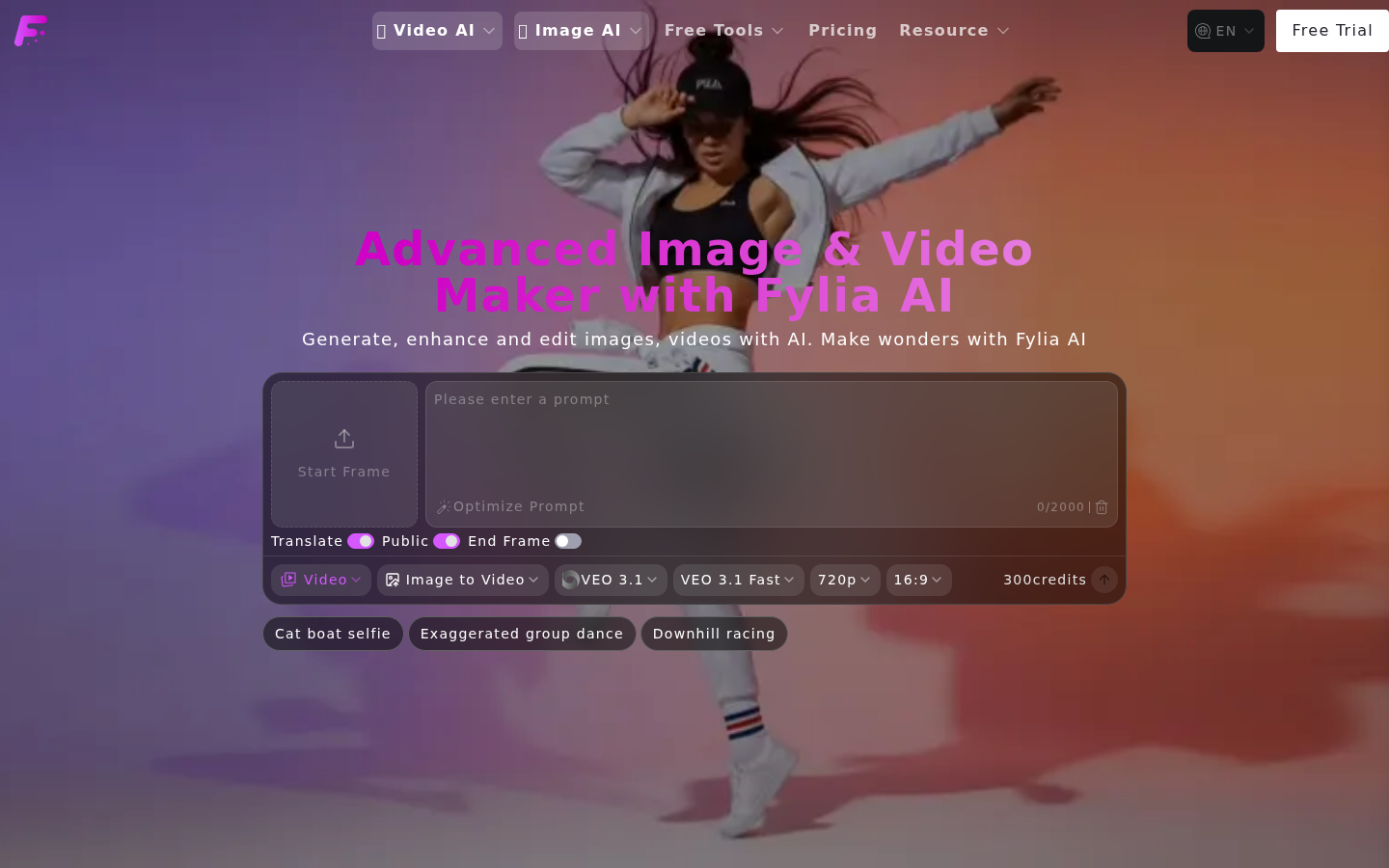 Fylia AI: Your Creative Sidekick for Stunning Visuals
