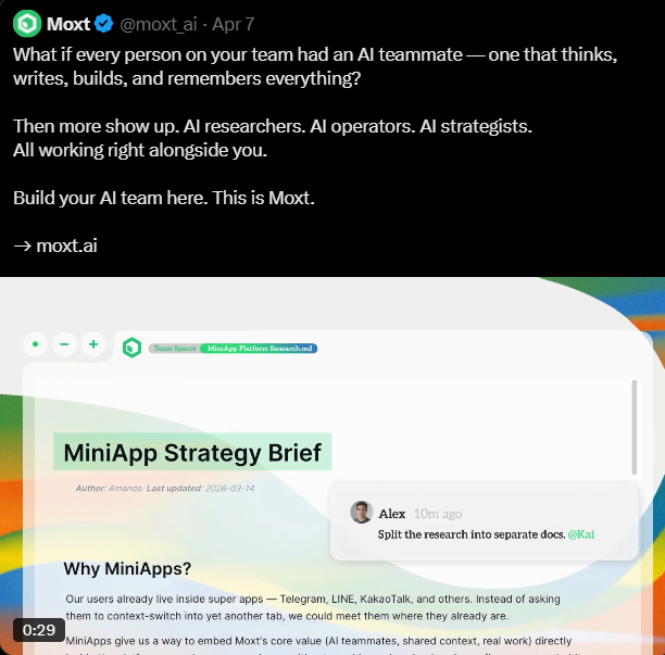 Moxt's AI Workforce: Your New Digital Colleagues That Work While You Sleep